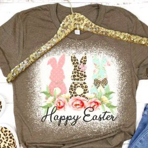 🦋*NEW!*🦋 Happy Easter Bunnies Graphic Tee
